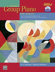 Alfred's Group Piano for Adults piano sheet music cover Thumbnail